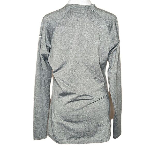 Nike Pro Combat Gray Dri-FIT/Therma-FIT Fitted Long Sleeve Shirt Women's Large - Picture 4 of 10
